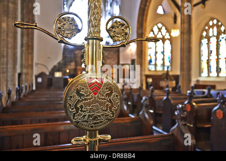 Llandaff Kathedrale ist der Sitz des Bischof von Llandaff, Leiter der Kirche in Wales Diözese Llandaff Stockfoto