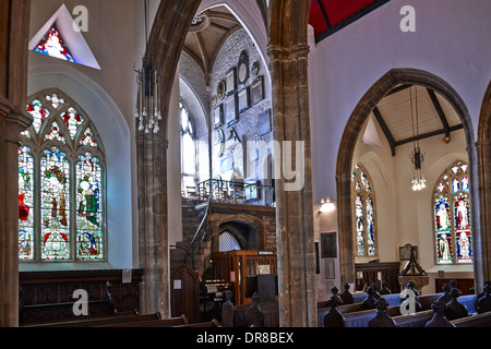 Llandaff Kathedrale ist der Sitz des Bischof von Llandaff, Leiter der Kirche in Wales Diözese Llandaff Stockfoto