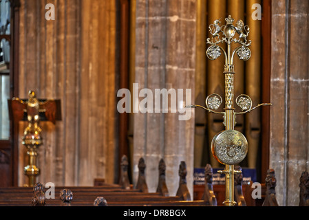 Llandaff Kathedrale ist der Sitz des Bischof von Llandaff, Leiter der Kirche in Wales Diözese Llandaff Stockfoto