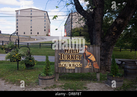 Wildtruthahn-Brennerei, Lawrenceburg, Kentucky Stockfoto