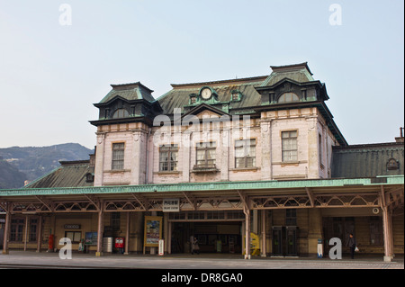 Mojiko Bahnhof, Kitakyushu City Fukuoka Präfektur, Japan Stockfoto