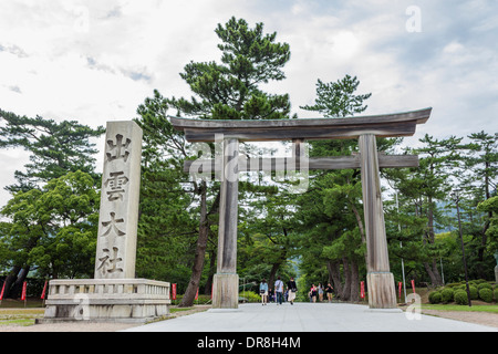 Torii des Izumo Taisha, Izumo, Präfektur Shimane, Japan Stockfoto
