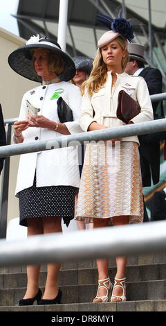 Florence Brudenell-Bruce Royal Ascot in Ascot Racecourse - Tag 2 Berkshire, England - 20.06.12 Stockfoto