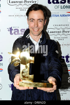 Pascal Aussignac Gewinner des "Besten Geschmack" "Geschmack Awards" im Regents Park - Ankünfte London, England - 20.06.12 statt Stockfoto