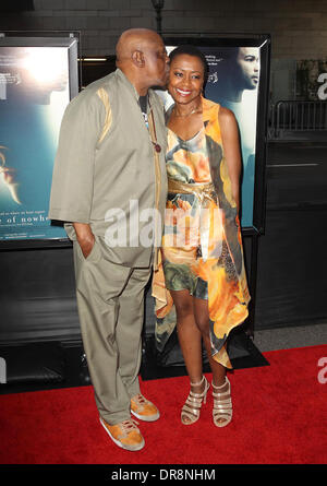 Louis Gossett Jr., Barbara Eve Harris 2012 Film Festival - "Middle Of Nowhere" Premiere statt am Regal Kinos L.A. Live Los Angeles, Kalifornien - 20.06.12 Stockfoto