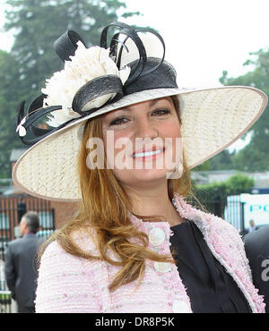 Karen Brady Royal Ascot in Ascot Racecourse - Ladies Day, Tag 3 Berkshire, England - 20.06.12 Stockfoto