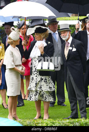 Sophie, Gräfin von Wessex und Prinzessin Michael von Kent Royal Ascot in Ascot Racecourse - Ladies Day, Tag 3 Berkshire, England - 21.06.12 Stockfoto