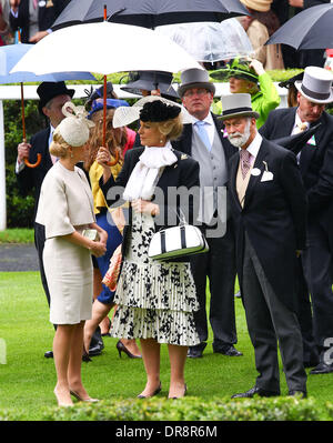 Sophie, Gräfin von Wessex und Prinzessin Michael von Kent Royal Ascot in Ascot Racecourse - Ladies Day, Tag 3 Berkshire, England - 21.06.12 Stockfoto