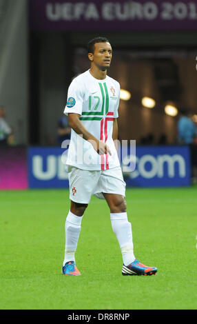 Luis Nani UEFA Euro 2012 - Portugal 1-0 Tschechische Republik - Viertel Finale abgehaltenen nationalen Stadion Warschau Warschau, Polen - 121.06.12 Stockfoto