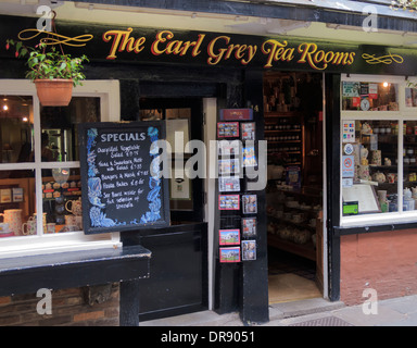 Der Earl Grey Tee Zimmer York Yorkshire England Stockfoto