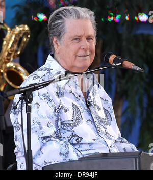 Brian Wilson The Beach Boys führen live im Central Park im Rahmen von Good Morning America Summer Concert Series New York City, USA - 15.06.12 Stockfoto