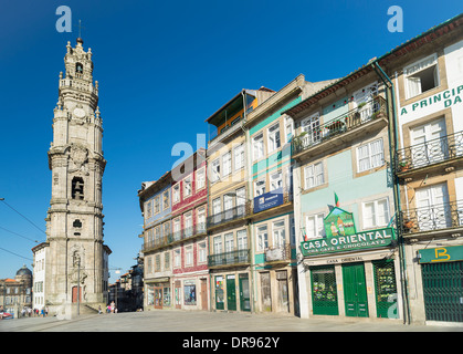 Torre Dos Clerigos in Porto portugal Stockfoto