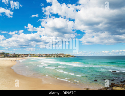 Bondi Beach-Blick in Sydney, Australien Stockfoto