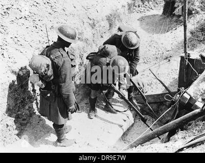 Schlacht von der Scarpe Stockfoto