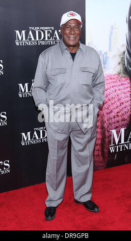 John Amos am "Tyler Perry Madea Zeugenschutz" New York premiere beim AMC Lincoln Square Theater New York City, USA - 26.06.12 Stockfoto