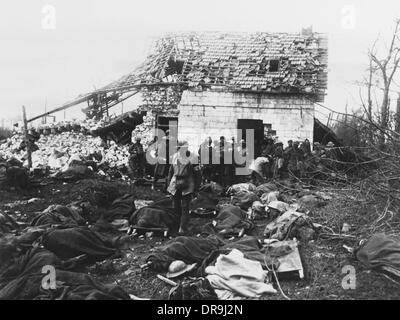 Erste Schlacht von der Scarpe 1917 Stockfoto