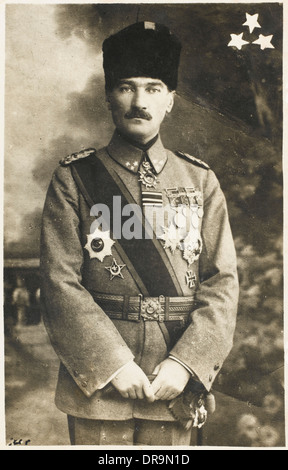 Mustafa Kemal Atatürk (1881-1938) Stockfoto