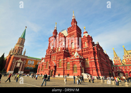 Staatliches Historisches Museum in Moskau Stockfoto