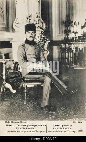 Enver Pascha (1881-1922) Stockfoto