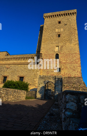 Festung Albornoz in Narni Stockfoto