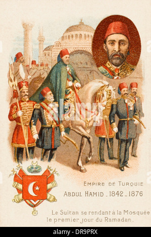 Sultan Abdul Hamid II der Türkei Stockfoto