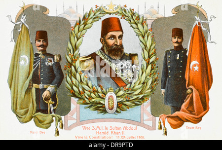 Sultan Abdul Hamid II der Türkei - Verfassung Stockfoto