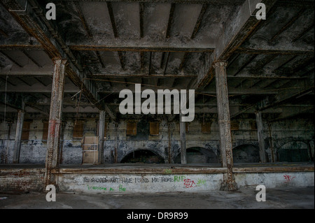 Die stillgelegten Mayfield Depot, Manchester, ein ehemaliger Bahnhof und verwendet für Manchester International Festival Veranstaltungsort Stockfoto