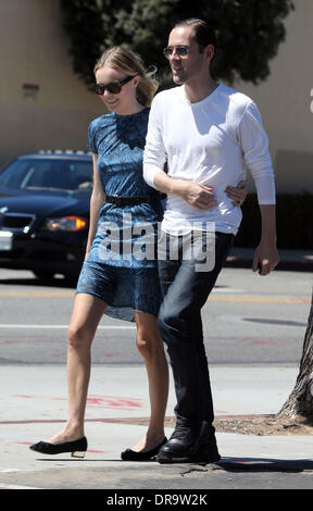 Kate Bosworth und Michael Polish unterwegs in Los Angeles Los Angeles, Kalifornien - 26.06.12 wenn: 26. Juni 2012 Stockfoto