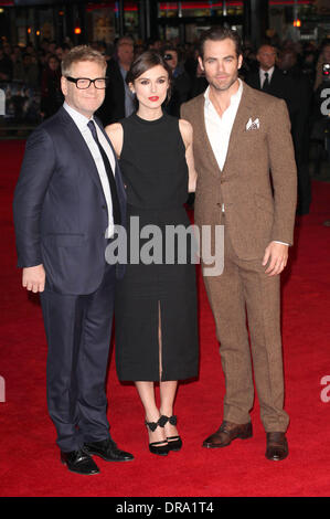 London, UK. 20. Januar 2014Kenneth Branagh, Keira Knightley und Chris Pine ankommen für die UK Premiere von Jack Ryan, im Vue am Leicester Square, London. 20.01.2014 Credit: Dpa picture-Alliance/Alamy Live News Stockfoto