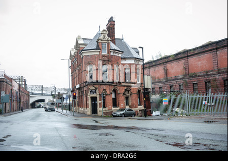 Die stillgelegten Mayfield Depot, Manchester, ein ehemaliger Bahnhof und verwendet für Manchester International Festival Veranstaltungsort Stockfoto