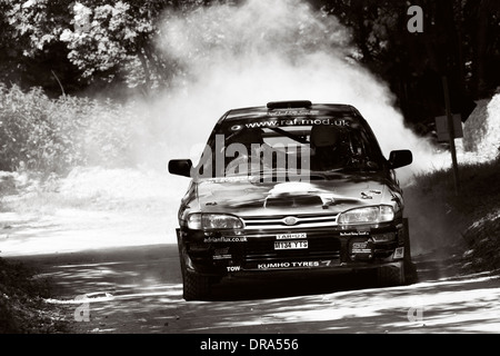 Subaru Impreza Rallye-Auto auf dem Goodwood Festival of Speed 2013 Stockfoto