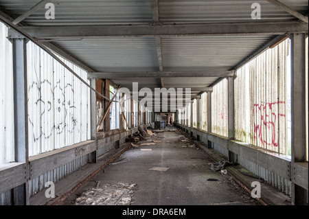 Die stillgelegten Mayfield Depot, Manchester, ein ehemaliger Bahnhof und verwendet für Manchester International Festival Veranstaltungsort Stockfoto