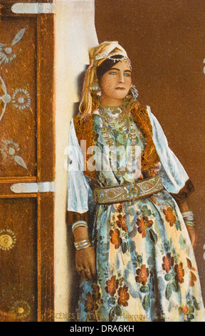 Maurische Frau - Algerien Stockfoto