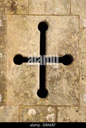 Detail der Ruinen von Titchfield Abbey. Die Ruinen einer 13. Jahrhundert Prämonstratenser Abtei Stockfoto