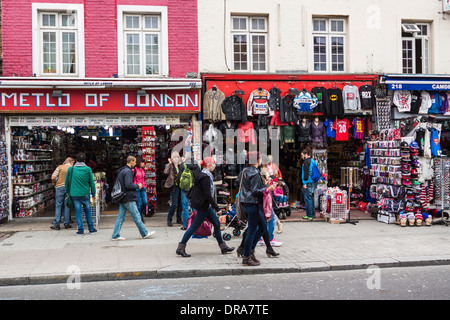 Camden-Fashion-Shops - London Stockfoto