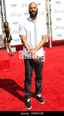 Gemeinsamen 2012 BET Awards - Ankünfte in The Shrine Auditorium Los Angeles, Kalifornien - 01.07.12 statt Stockfoto