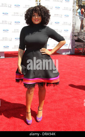 Marsha Ambrosius 2012 BET Awards im Shrine Auditorium - Ankünfte Los Angeles, Kalifornien - 01.07.12 Stockfoto