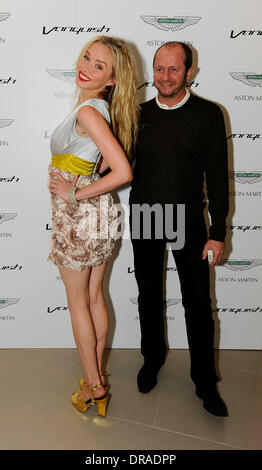 Noelle Reno, Gast Aston Martin Vanquish launch-Party - Ankünfte London, England - 04.07.12 Stockfoto