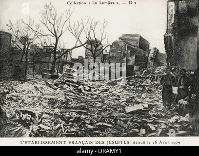 Türkei - Adana - Zerstörung der französische Jesuit Mission Stockfoto