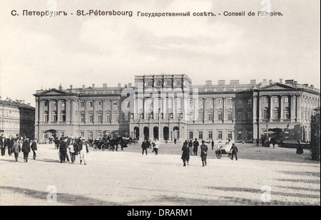 Mariinski-Palast, St. Petersburg, Russland Stockfoto