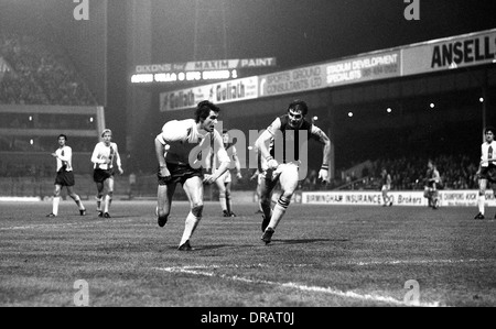 Peter Withe ASTON VILLA V DYNAMO BERLIN europäischen CUP 11.04.1981 Stockfoto