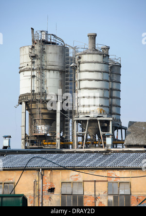 Silo Stockfoto