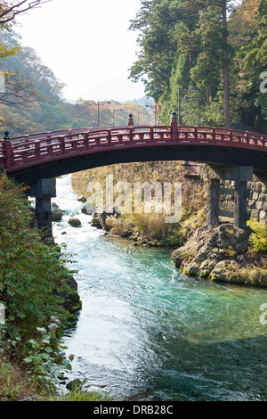 Shinkyo-Brücke in Nikko, Japan Stockfoto