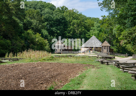 Der Pionier Farm in Mount Vernon Stockfoto