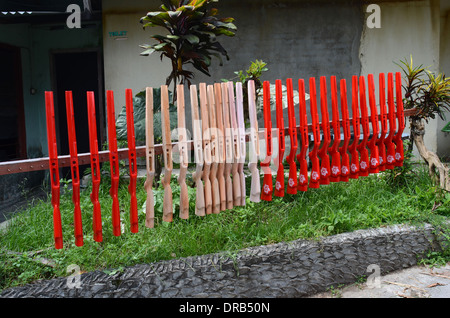 Der Luftgewehr-Industrie im Dorf Pare, in Indonesien Stockfoto