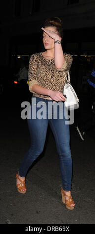 Helen Flanagan verlassen May Fair Hotel, London, England - 06.07.12 obligatorisch Credit: WENN.com Stockfoto