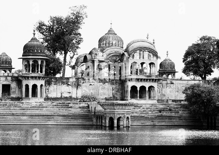 Govardhan, Vrindavan, Mathura, Kusum Sarovar, Uttar Pradesh, Indien, 1971 Stockfoto