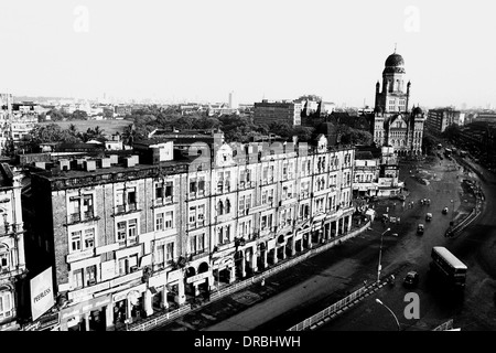 Altes Mahendra Chambers und BMC-Gebäude aus den 1900er Jahren in VT, Bombay, Mumbai, Maharashtra, Indien, 1983 - Jag 186231 Stockfoto