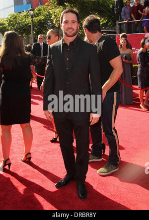 Jimmie Johnson 2012 ESPY Awards - roten Teppich Ankunft um das Nokia Theatre L.A. Live Los Angeles, Kalifornien - 11.07.12 Stockfoto