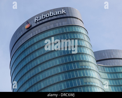 Die niederländische Rabobank-Hauptquartier in der Stadt Utrecht in den Niederlanden Stockfoto